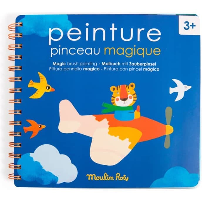 Moulin Roty Peinture pinceau magique Les Popipop