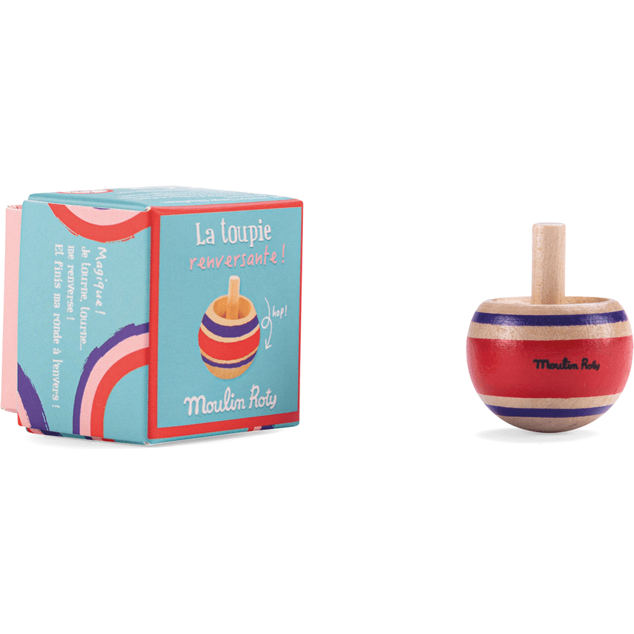 Moulin Roty Toupie renversante rouge Les Petites Merveilles