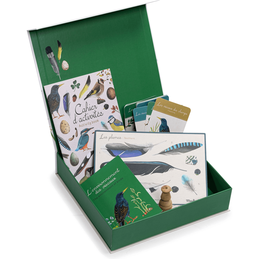 Moulin Roty Coffret Découverte oiseaux Le jardin du moulin