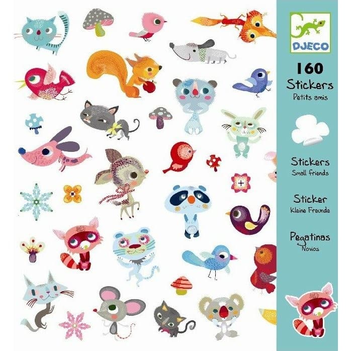 Djeco Stickers Papier Petits Amis