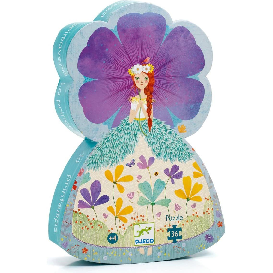 Djeco Puzzle 36 Pièces La Princesse Du Printemps