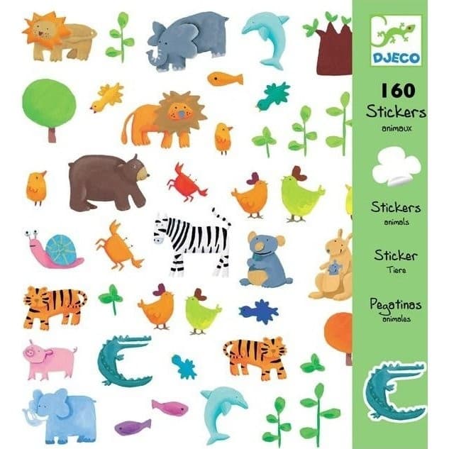 Djeco Stickers Papiers Animaux