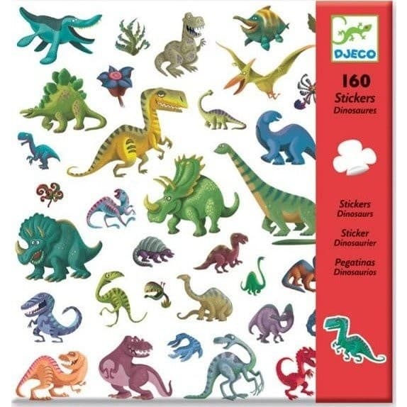 Djeco Stickers Papiers Dinosaures