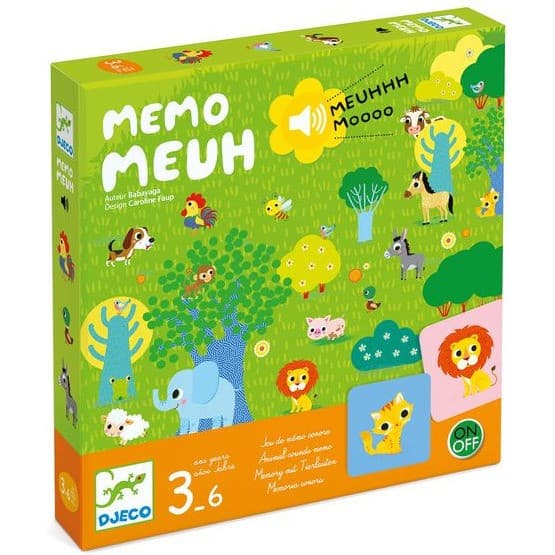Djeco Mémo sonore Memo Meuh