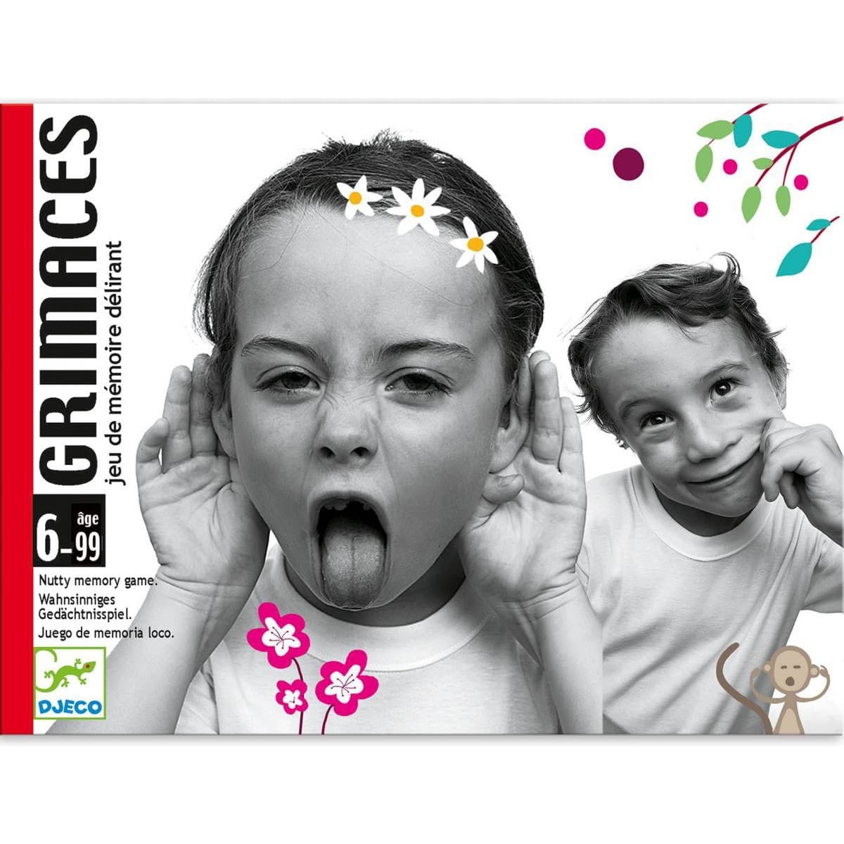 Djeco Jeu de mémoire Grimaces