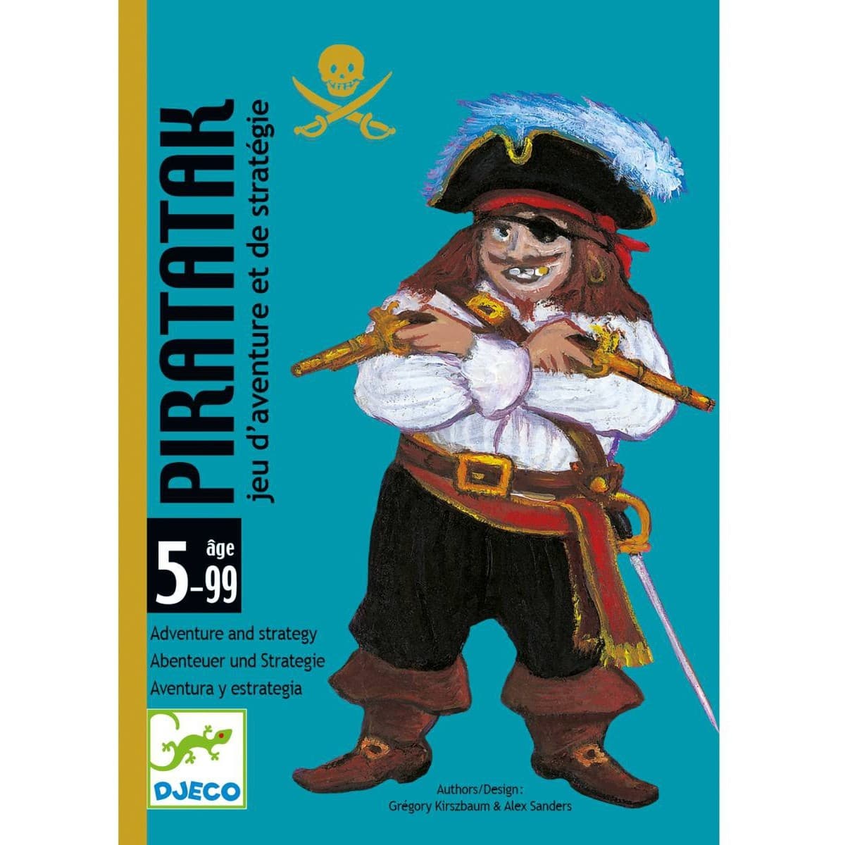 Djeco Jeu de carte pour enfant Piratatak