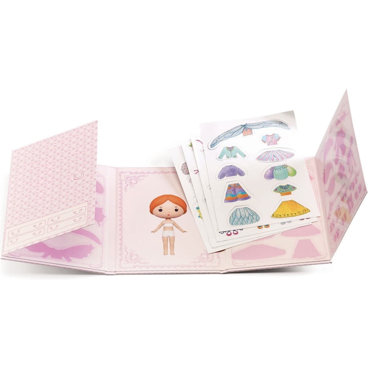 Djeco Miss Lilyruby stickers repositionnables Tinyly