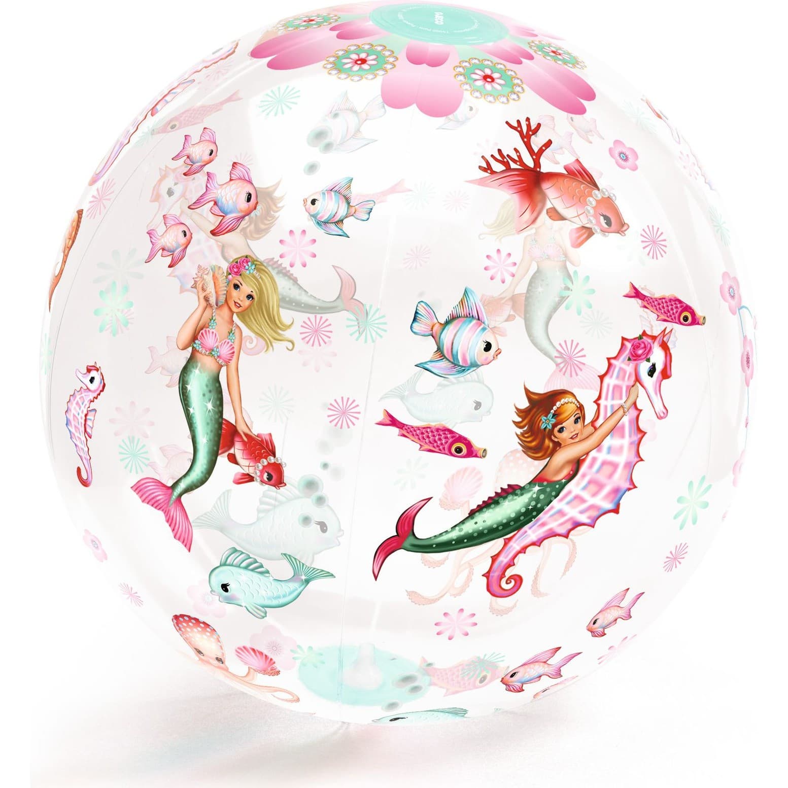 Djeco Ballon gonflable Mermaid ball