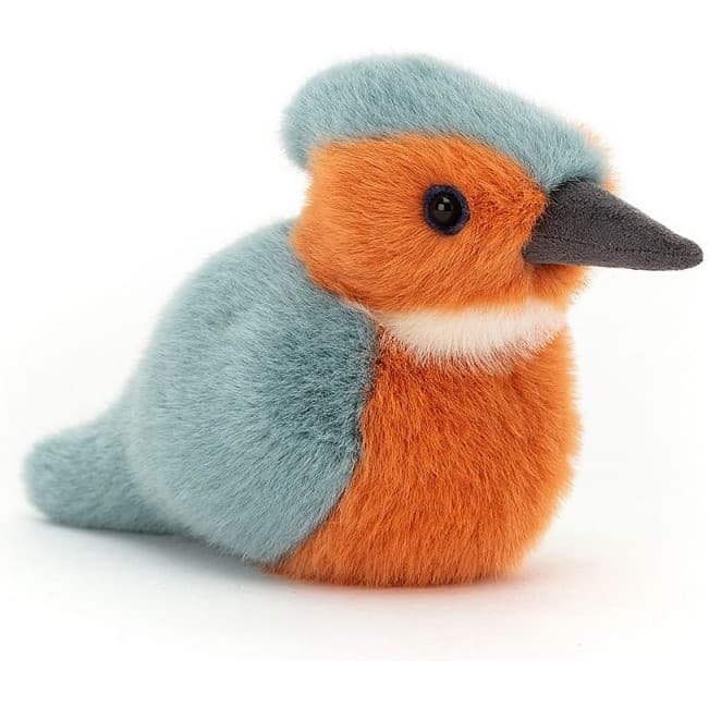 Jellycat Peluche Oiseau Martin Pêcheur Birdling 10 cm