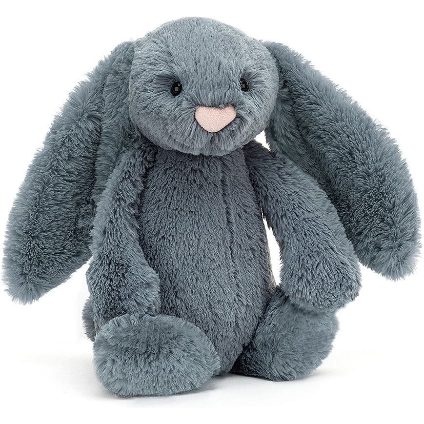 Jellycat Peluche Lapin Bashful Dusky Blue 31 cm