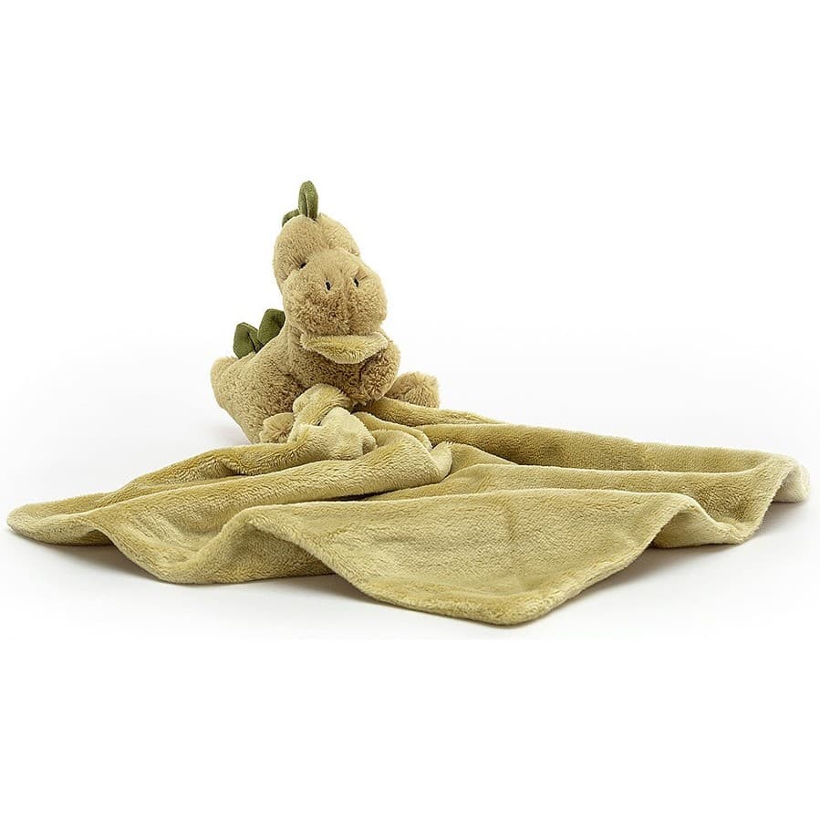 Jellycat Doudou couverture dinosaure Bashful de