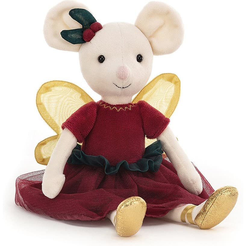 Jellycat Peluche Souris Fée Dragée 25 cm