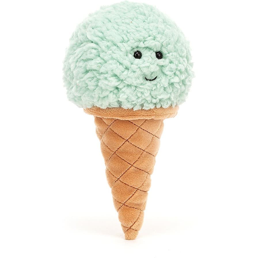 Jellycat Peluche Cornet de Glace Menthe