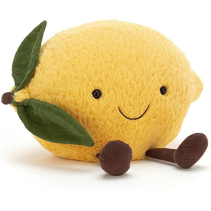 Jellycat Peluche Citron Amuseable 27 cm