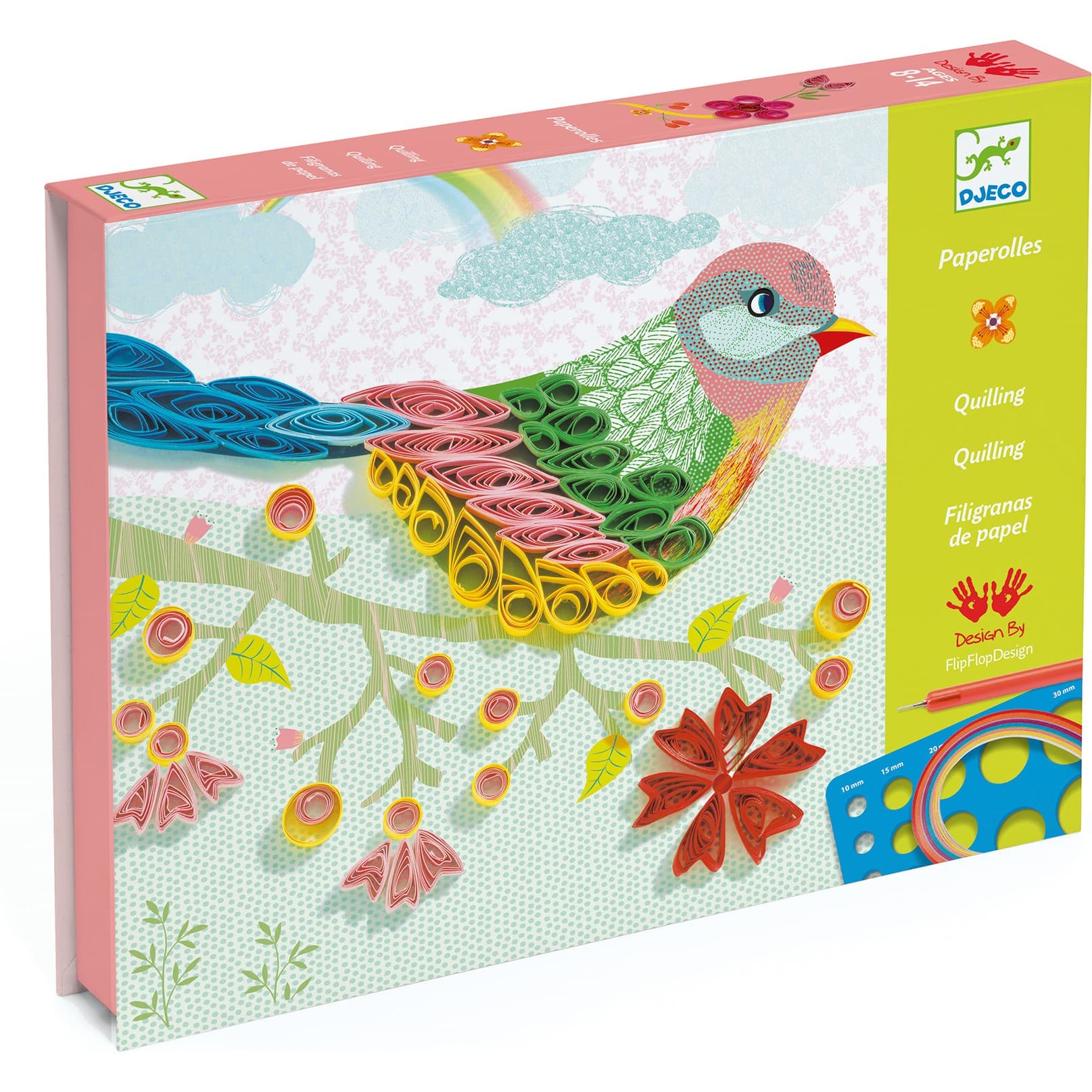 Djeco Coffret paperolles : Saisons en colimaçons