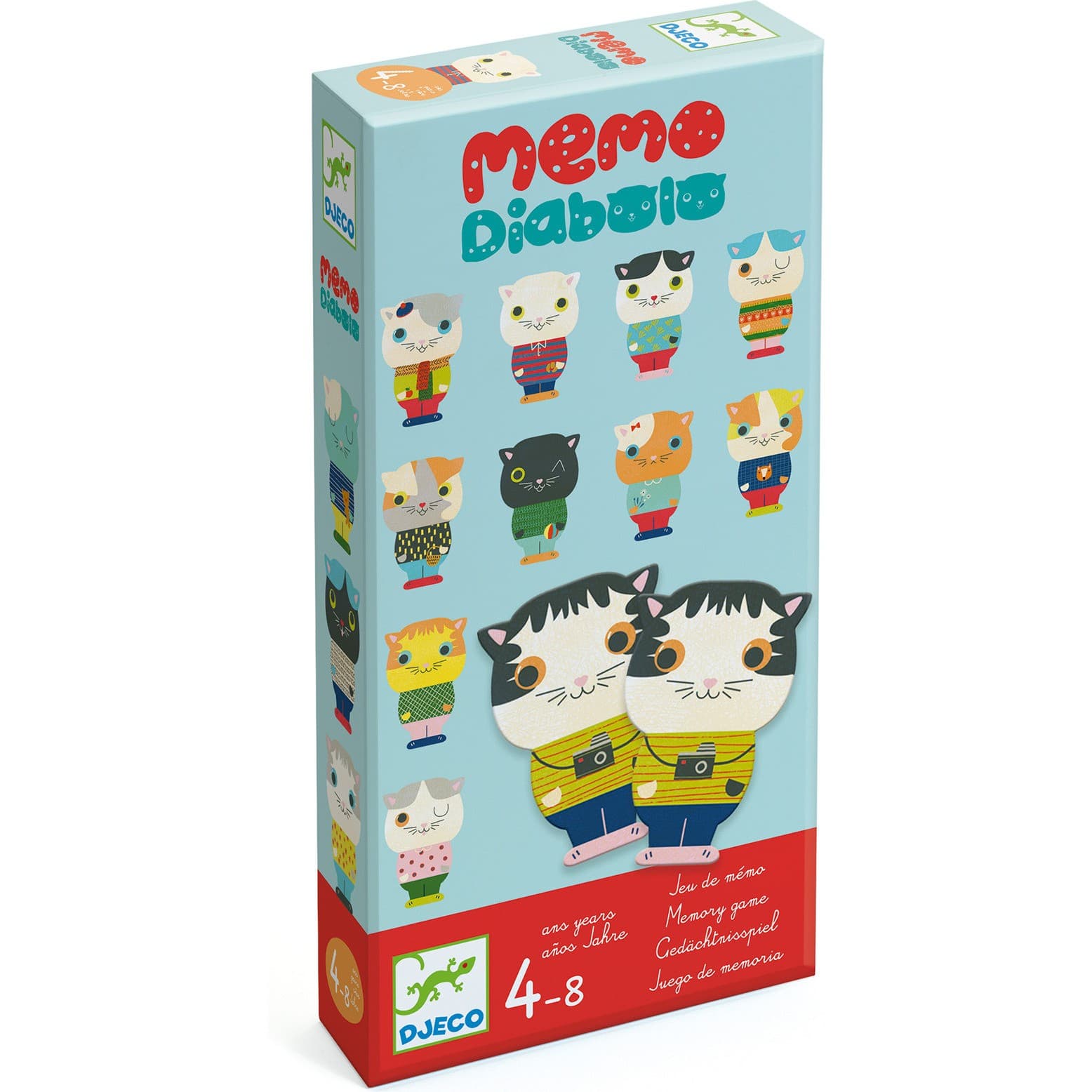 Djeco Mémo Diabolo Cat