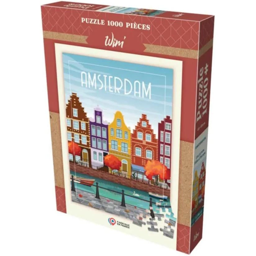 Wim! Puzzle Amsterdam 1000 Pièces