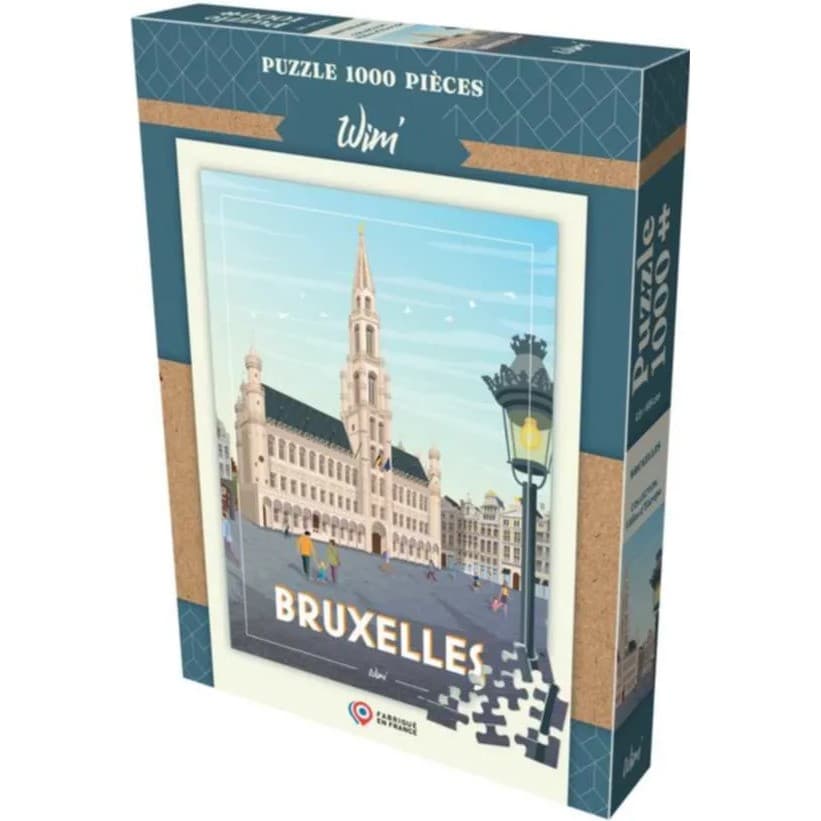 Wim! Puzzle Bruxelles 1000 Pièces