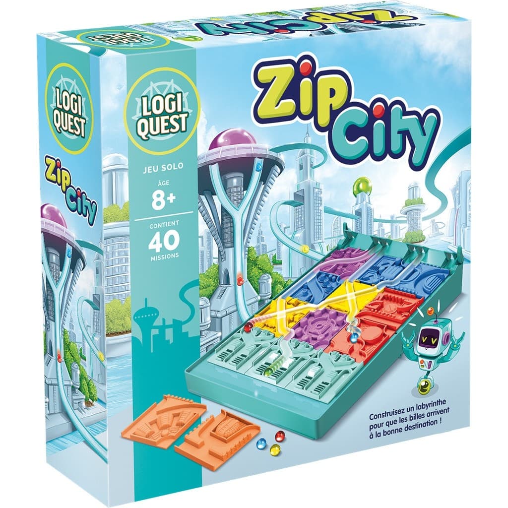 Asmodee Logiquest Zip City