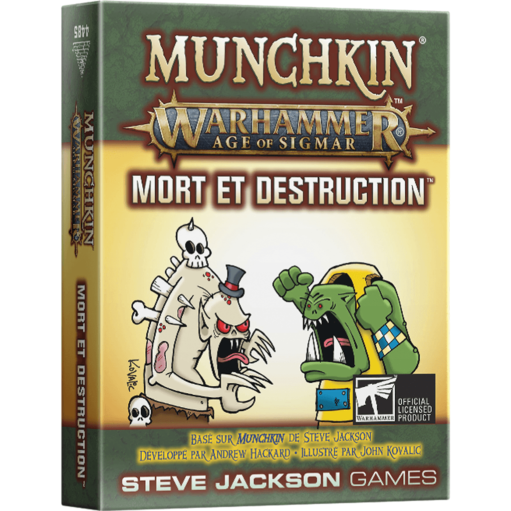 Edge Mort et Destruction Ext. Munchkin Warhammer Age of Sigmar