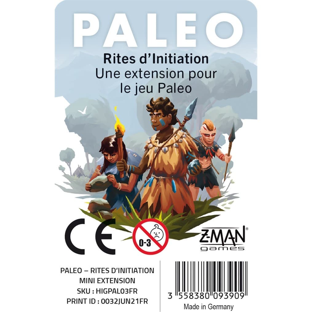 Z-man Games Mini Extension Paleo : Rites d'initiation