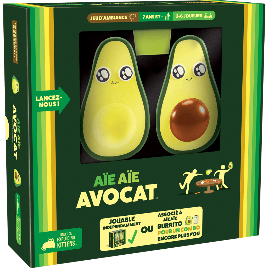 Exploding Kittens Aïe Aïe Avocat