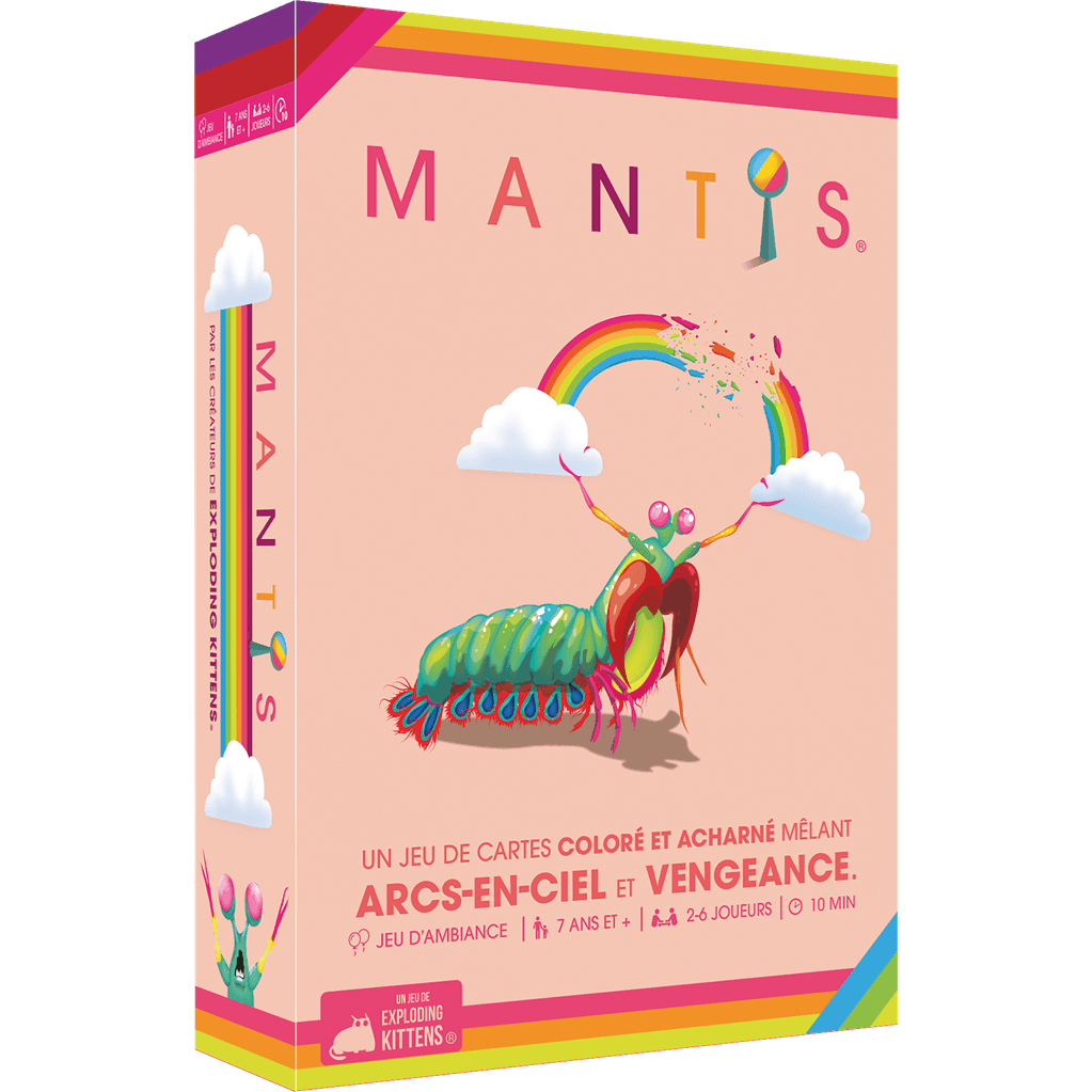 Exploding Kittens Jeu Mantis
