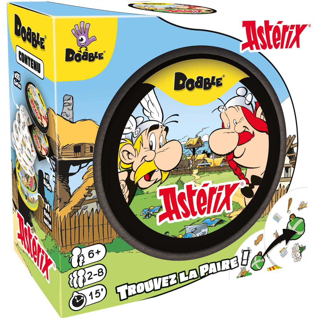 Asmodee Dobble Asterix Eco Sleeve