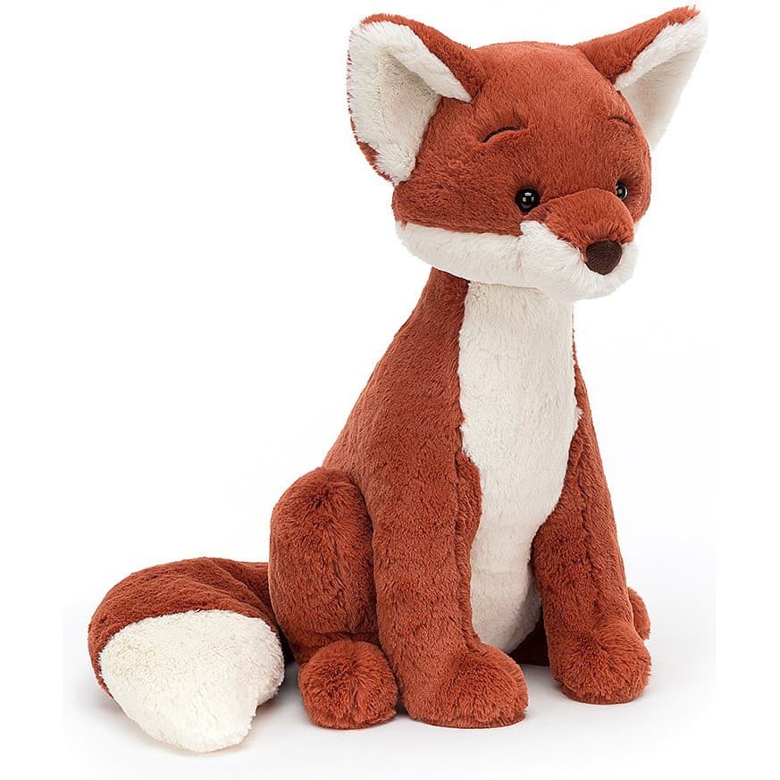 Jellycat Peluche Renard Assis Quinn