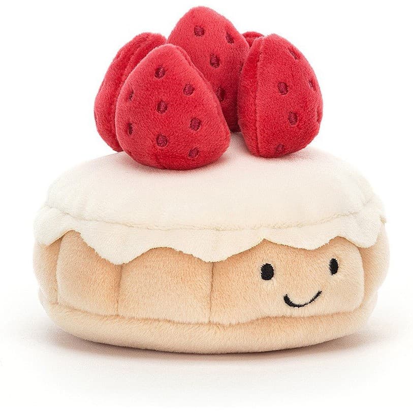 Jellycat Peluche Tarte aux Fraises Pretty Patisserie