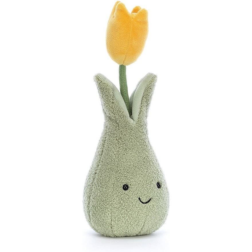 Jellycat Peluche Fleur Jaune et Vase