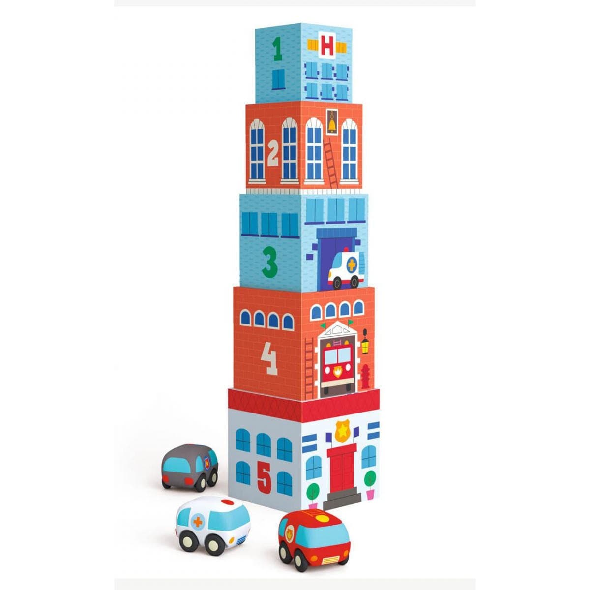 Djeco Cubes premier âge TopaniCar
