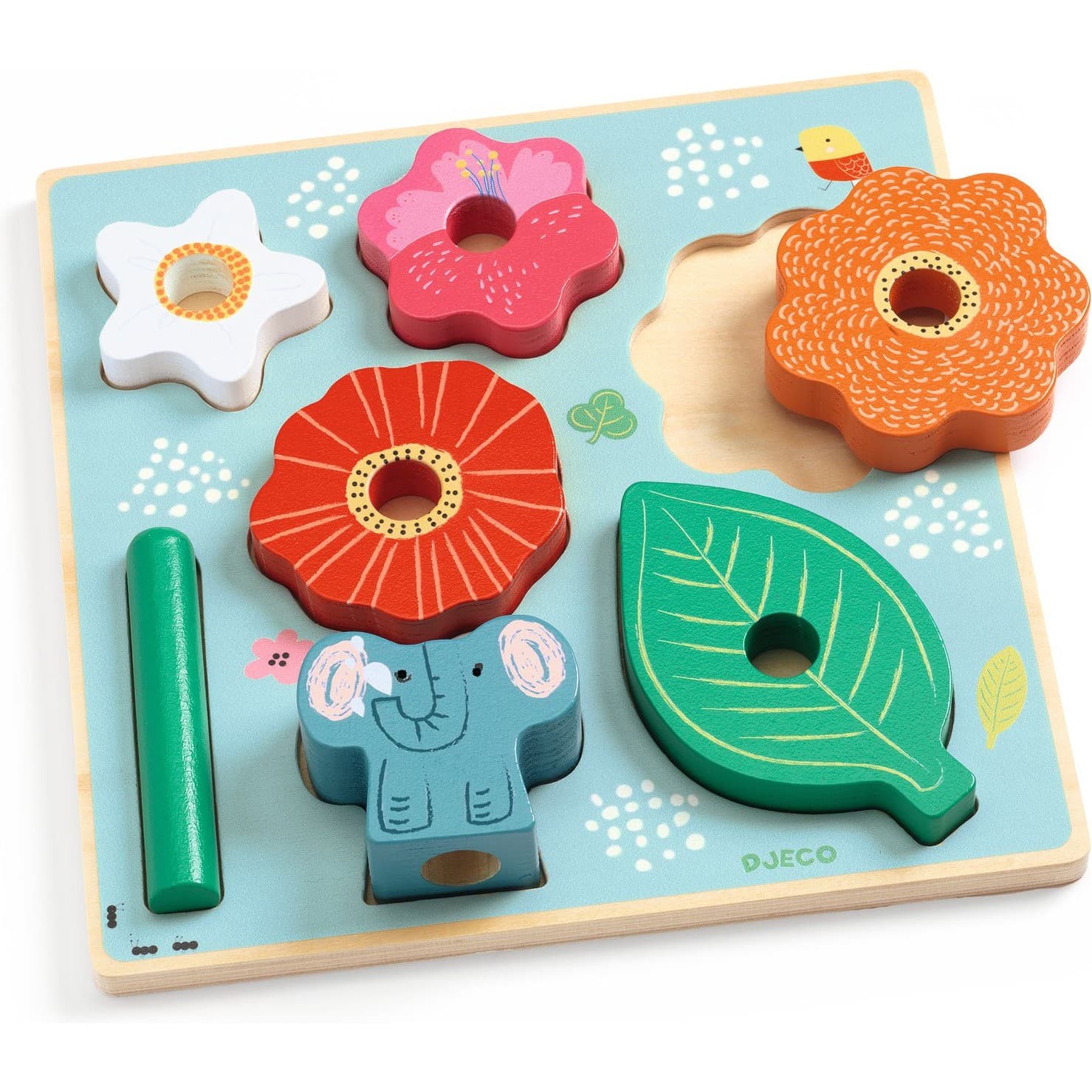 Djeco Puzzles relief Puzz & Stack Happy