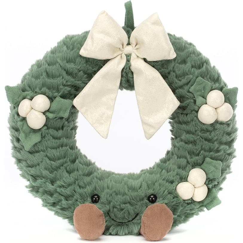 Jellycat Peluche Couronne Noël Dorée Amuseable Little