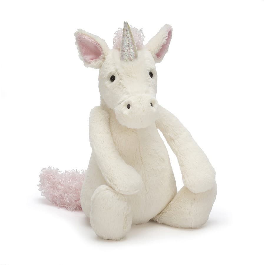 Jellycat Peluche Licorne Bashful 31 cm