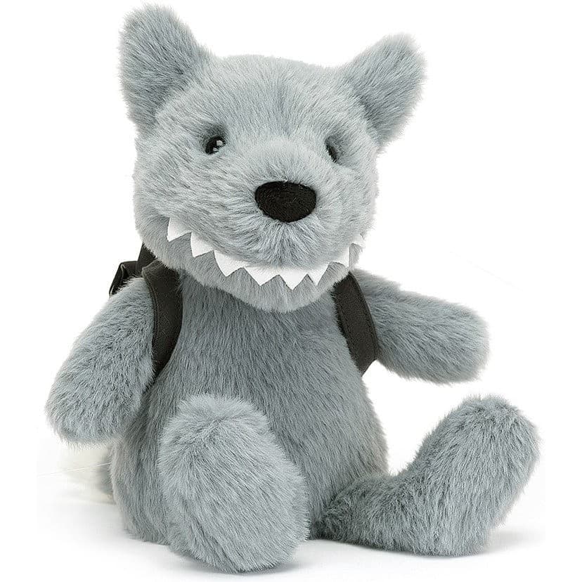 Jellycat Peluche Loup et son sac à dos