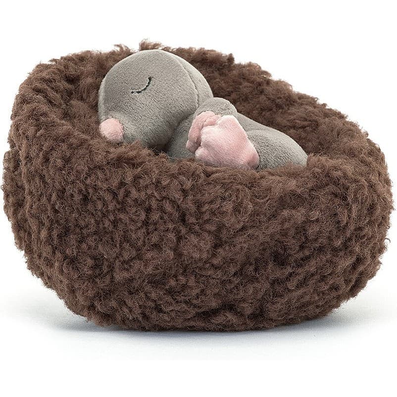 Jellycat Peluche Taupe en hibernation