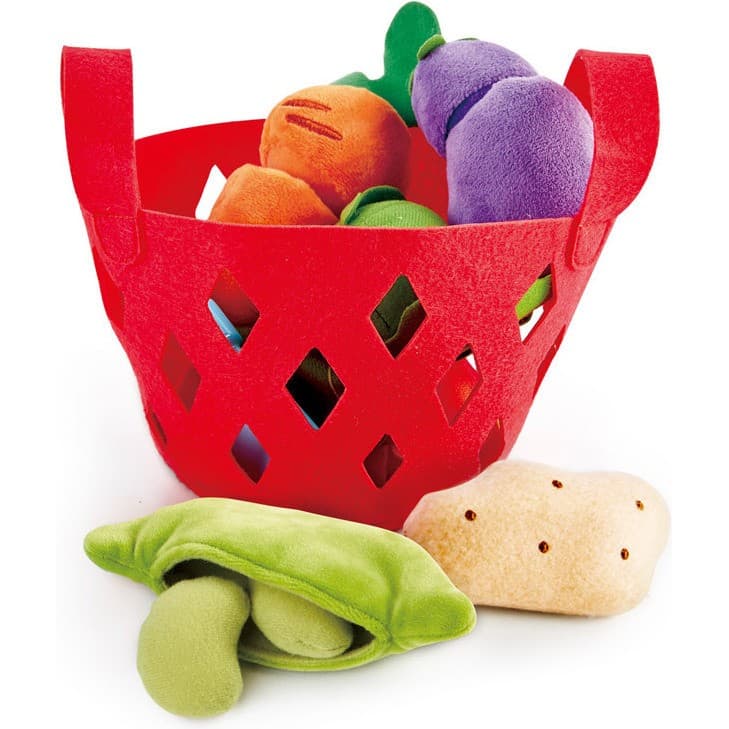 Hape Toys Panier de légumes en tissu Hape