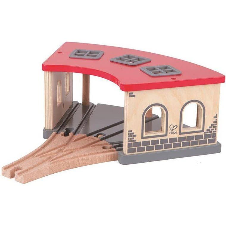 Hape Toys Gare de triage pour train en bois