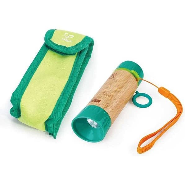 Hape Toys Lampe de poche manuelle A partir de 4 ans