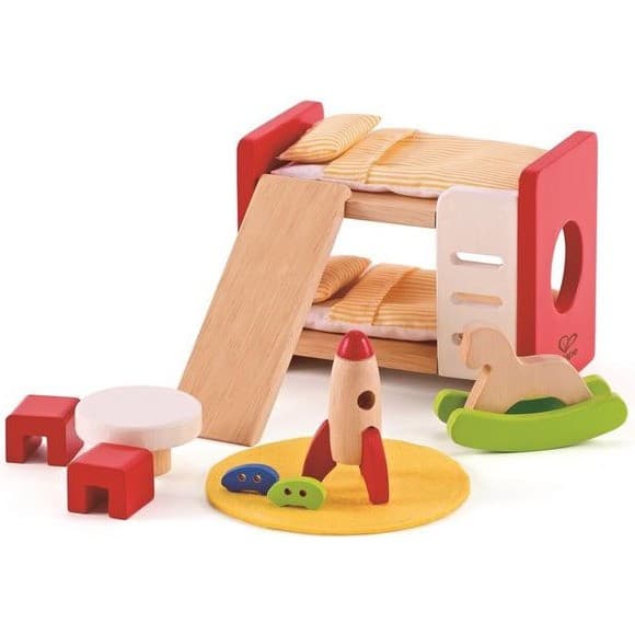 Hape Chambre d'enfants pour maison de poupée 