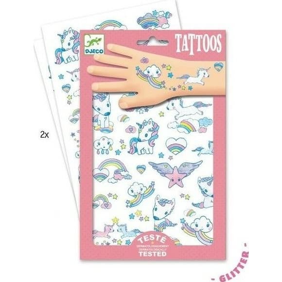 Djeco Tatouages Licornes