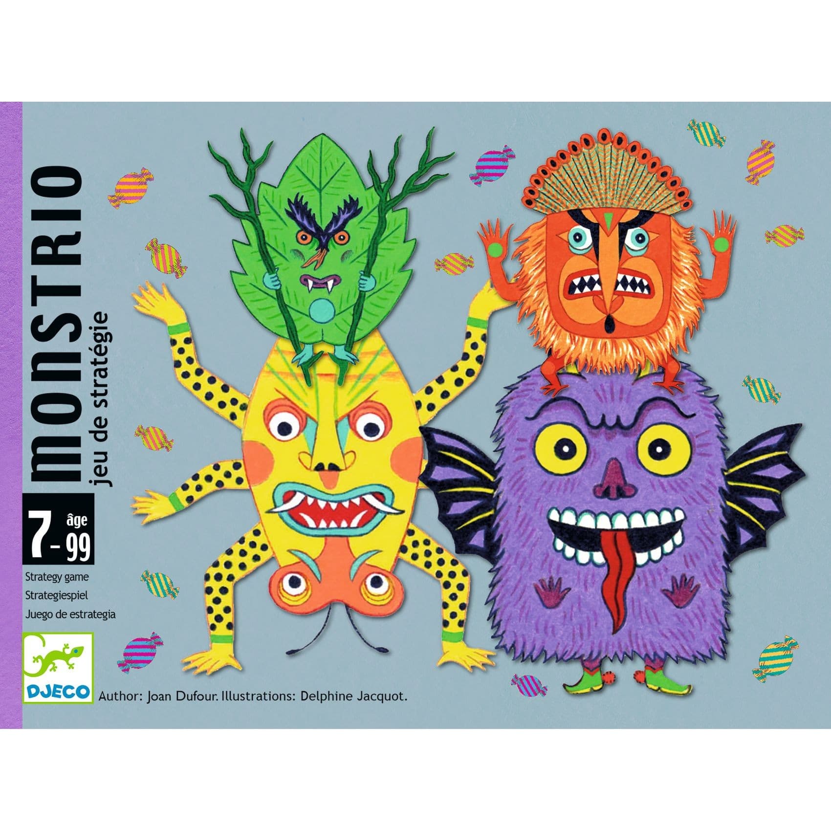Djeco Monstrio Jeu de cartes