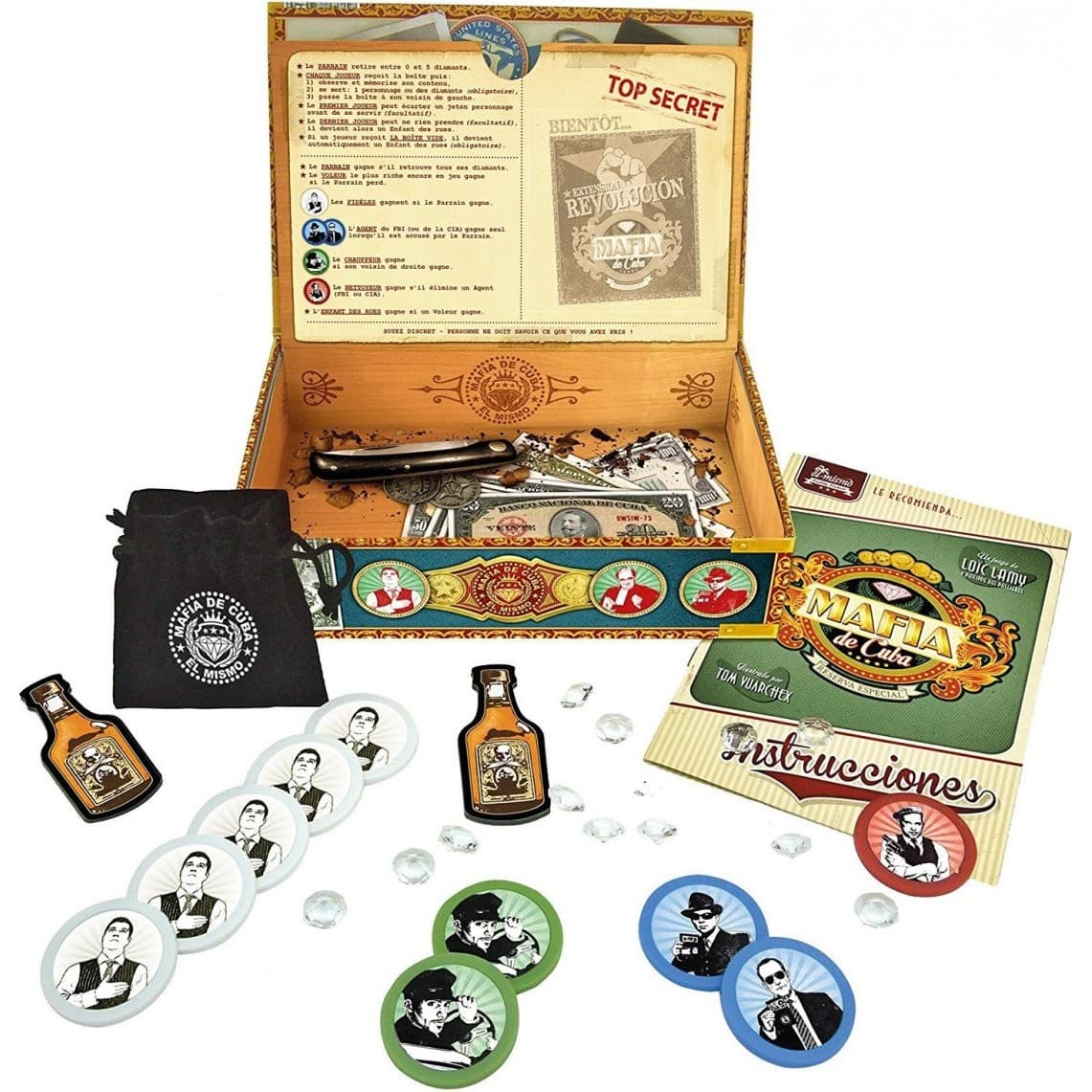Asmodee Jeu mafia de Cuba