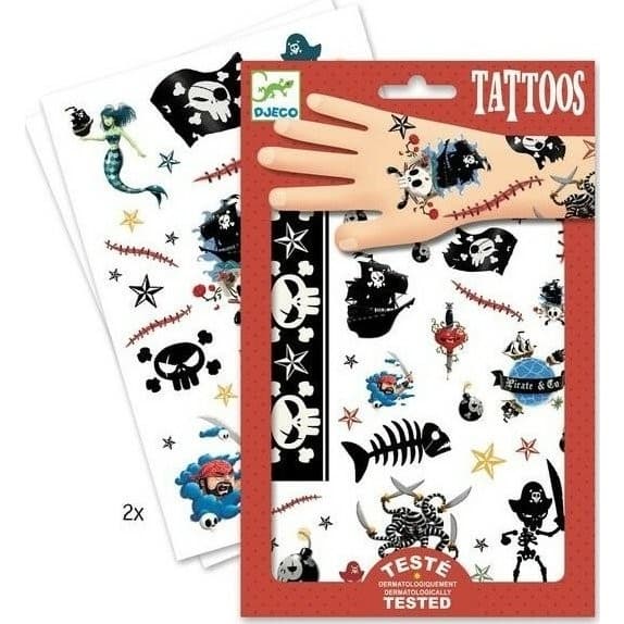 Djeco Tatouages Pirates