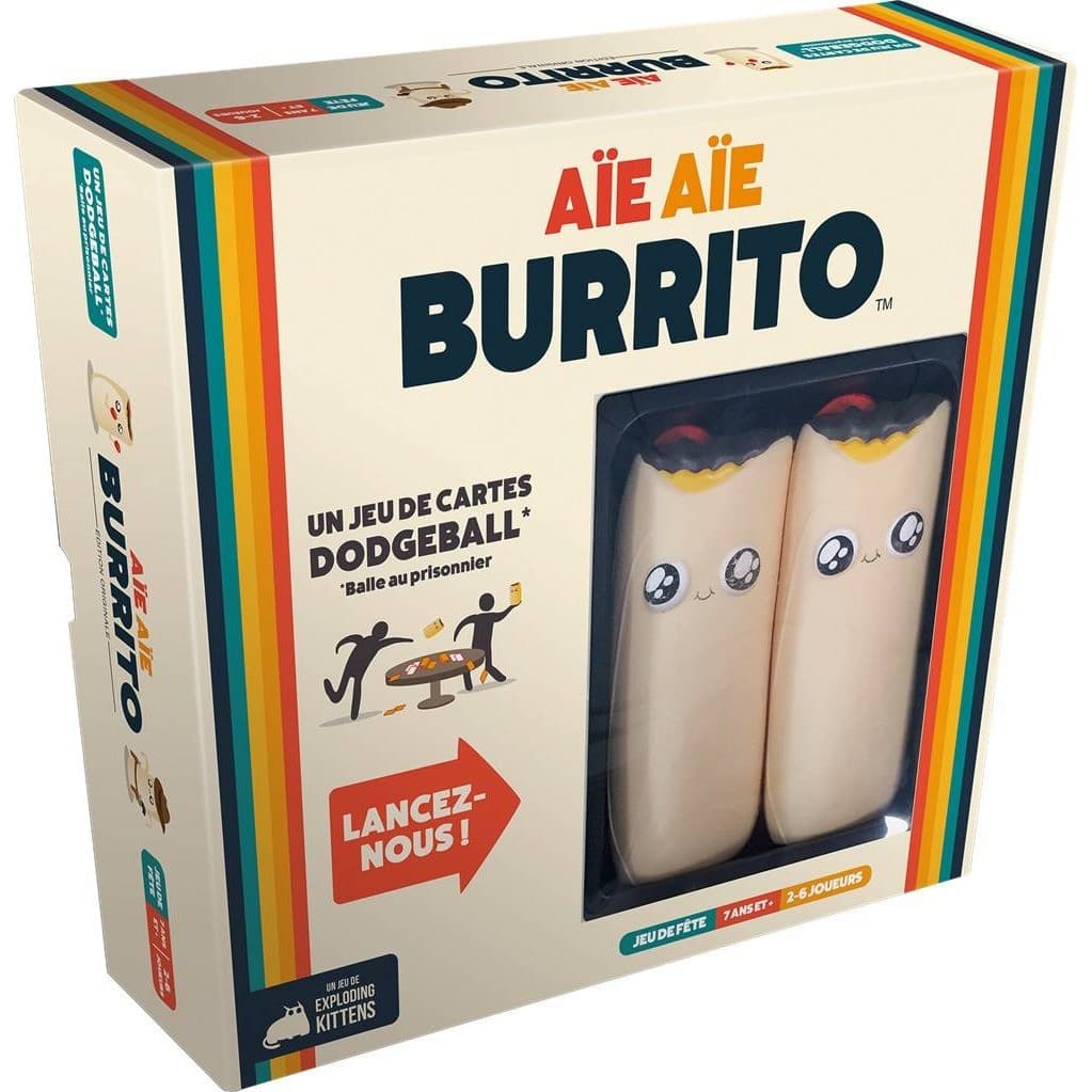 Exploding Kittens Jeu Aïe aïe burrito