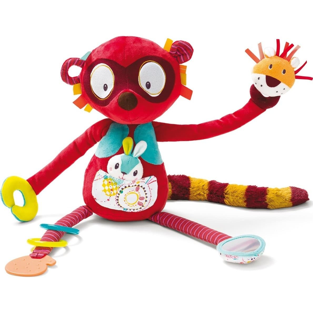 Lilliputiens Peluche d’activité bébé Georges