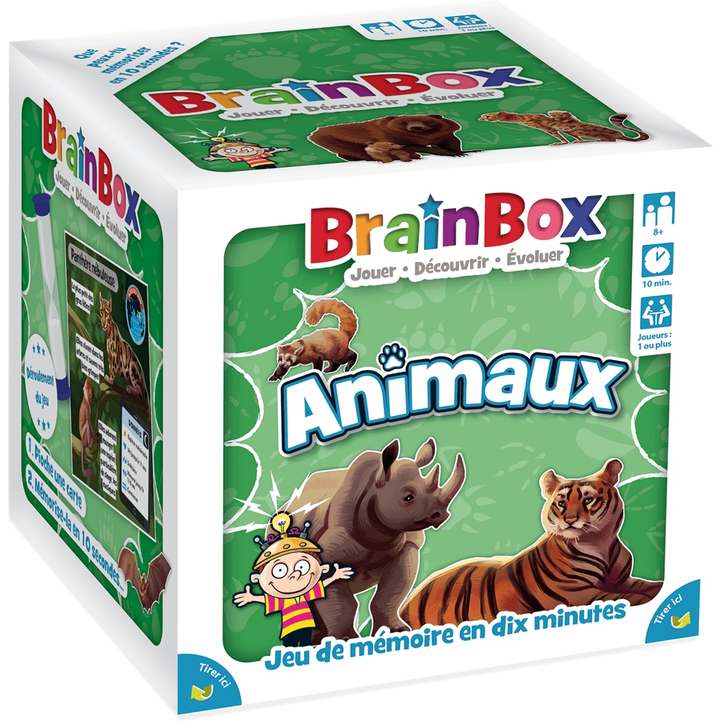 Bezzerwizzer Studio BrainBox : Animaux Refresh