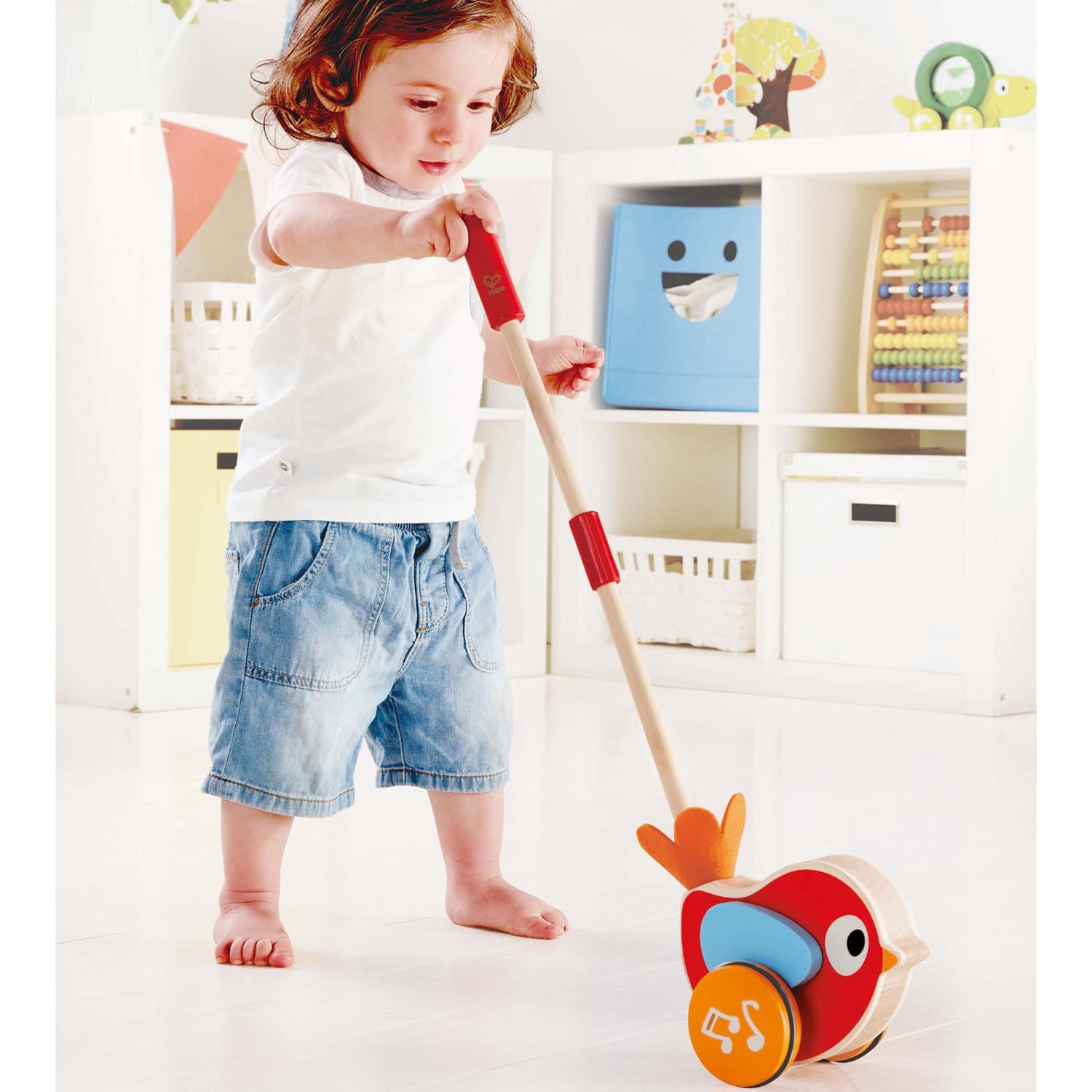 Hape Toys Lilly jouet à pousser musical Hape