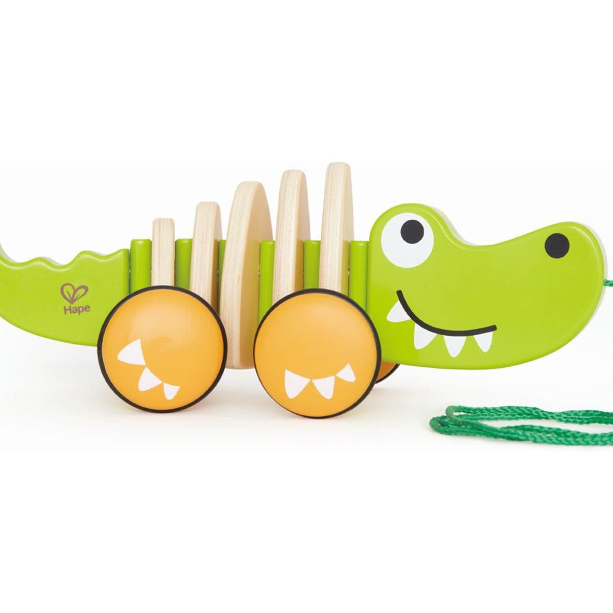 Hape Toys Crocodile à tirer en bois
